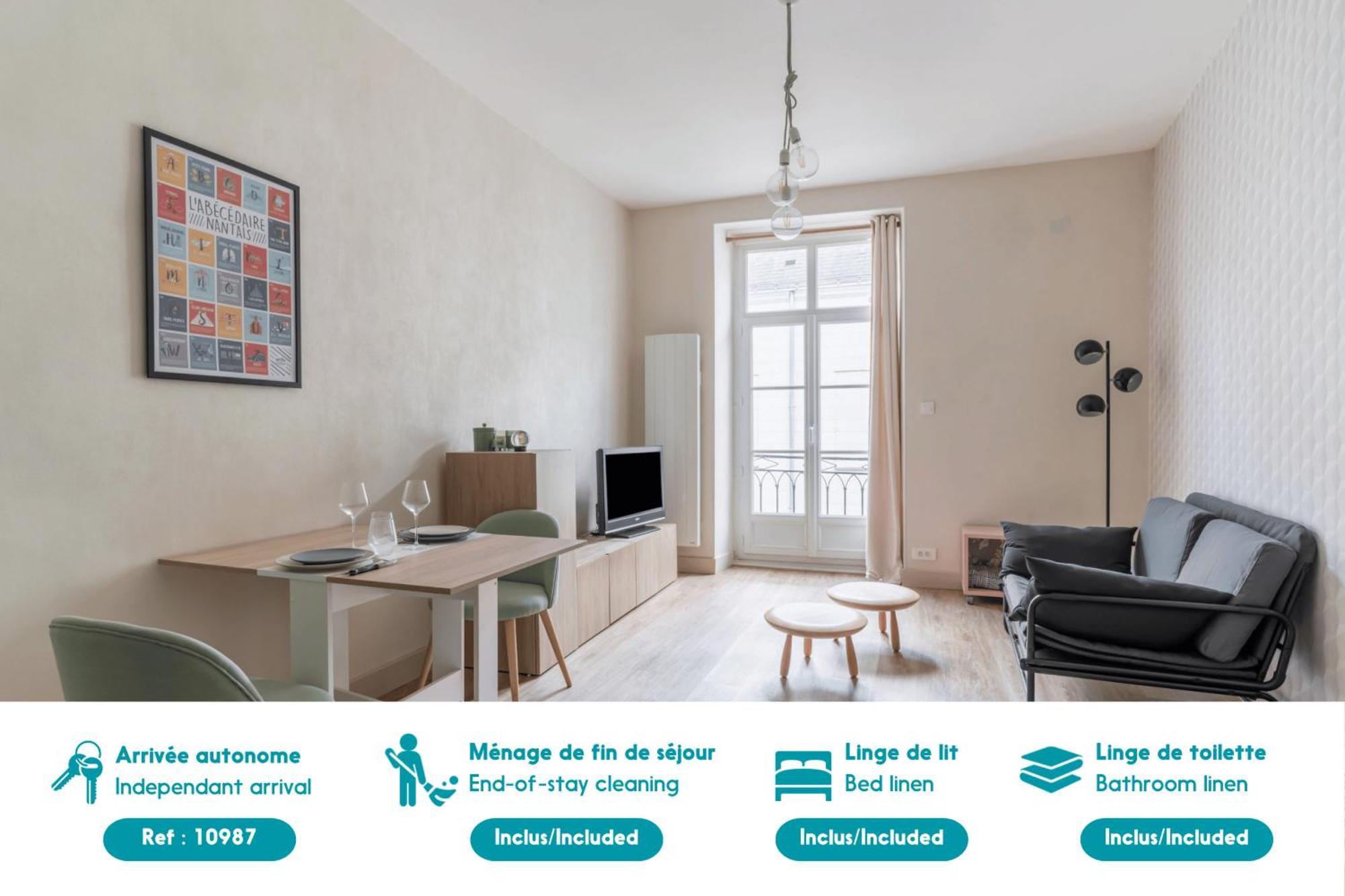 Appartement Confortable Au Coeur De Нант Экстерьер фото